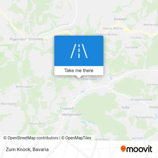 Карта Zum Knock