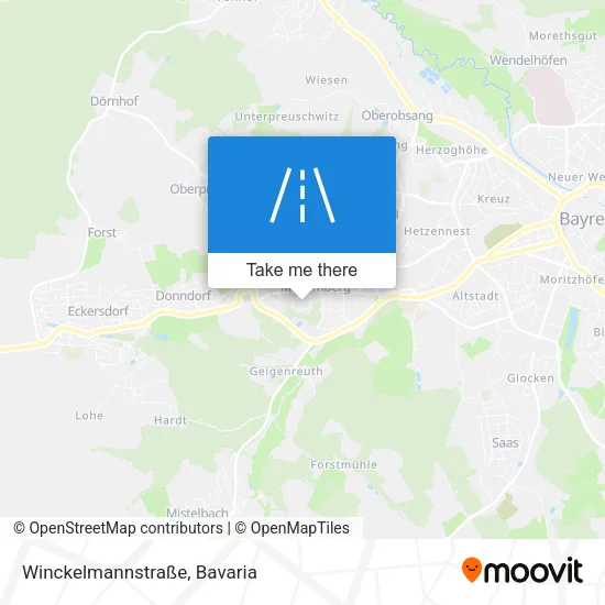 Winckelmannstraße map