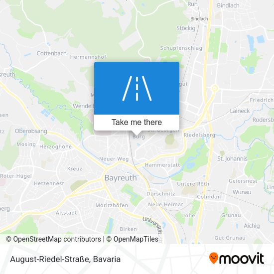 August-Riedel-Straße map