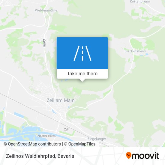 Zeilinos Waldlehrpfad map