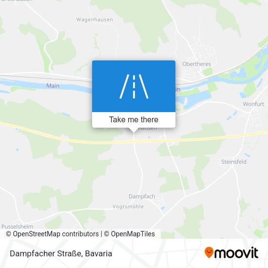 Dampfacher Straße map