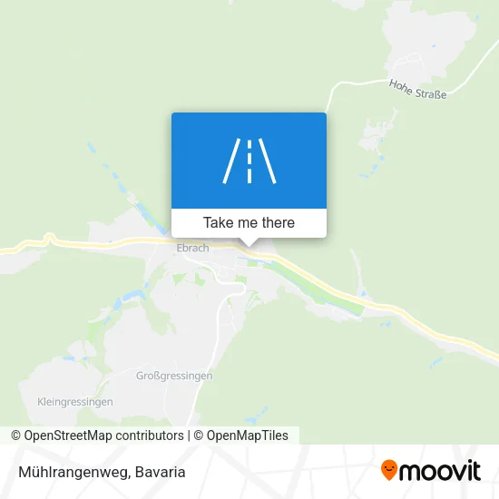 Карта Mühlrangenweg