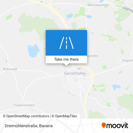 Dreimühlenstraße map