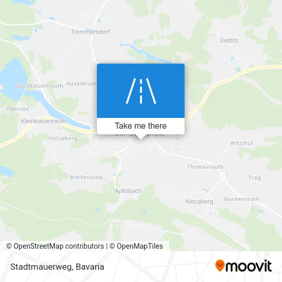 Карта Stadtmauerweg