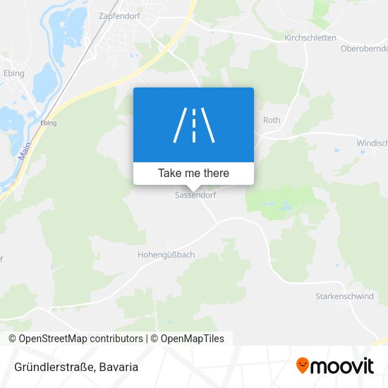 Gründlerstraße map