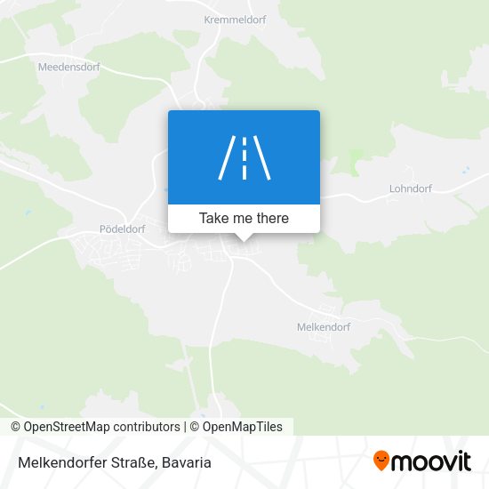 Melkendorfer Straße map