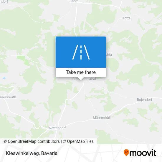 Карта Kieswinkelweg
