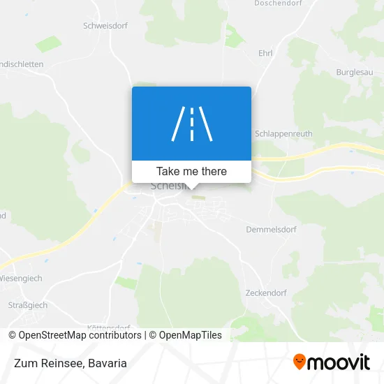 Карта Zum Reinsee