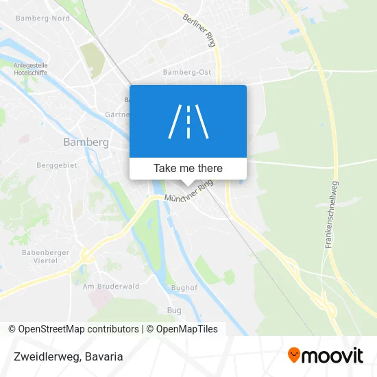 Карта Zweidlerweg