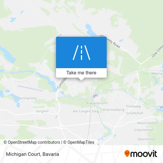 Michigan Court map