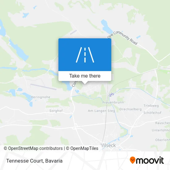 Карта Tennesse Court