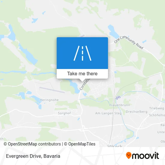 Карта Evergreen Drive