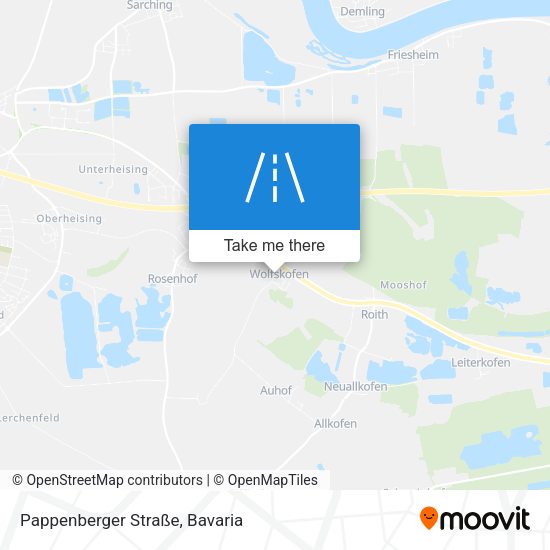 Pappenberger Straße map