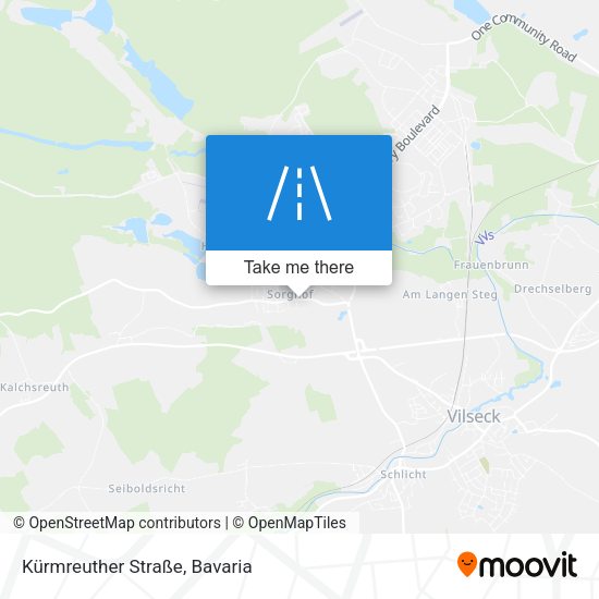 Kürmreuther Straße map