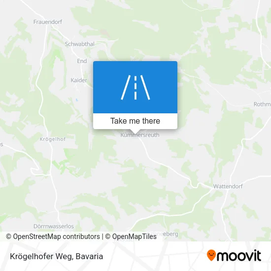 Карта Krögelhofer Weg