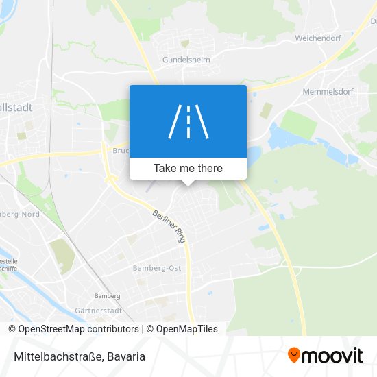 Mittelbachstraße map