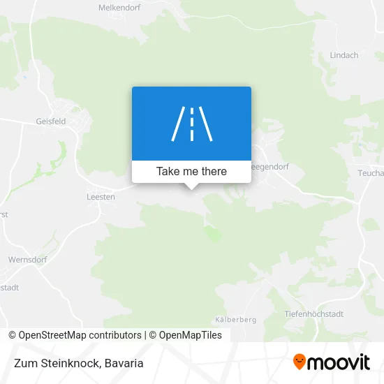 Карта Zum Steinknock