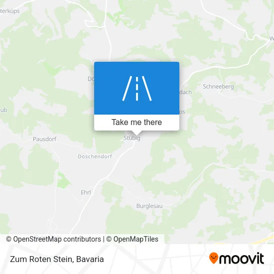 Карта Zum Roten Stein