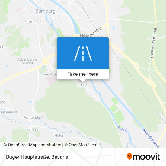 Buger Hauptstraße map