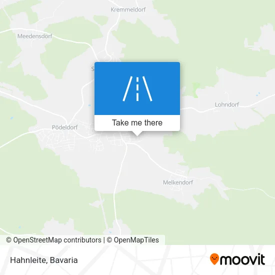 Карта Hahnleite