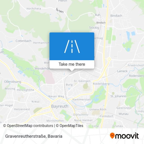 Gravenreutherstraße map