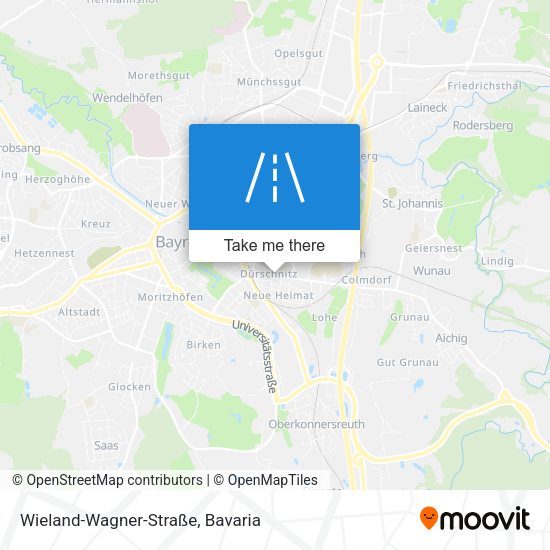Wieland-Wagner-Straße map