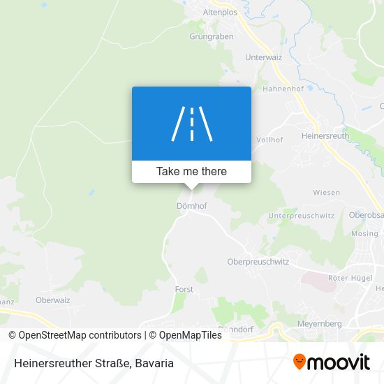 Heinersreuther Straße map