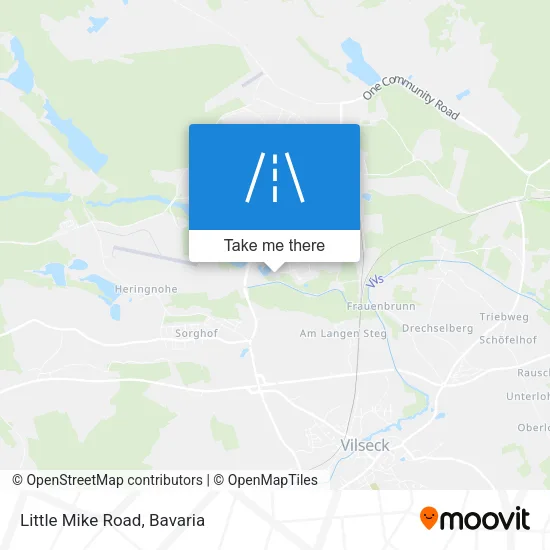 Карта Little Mike Road