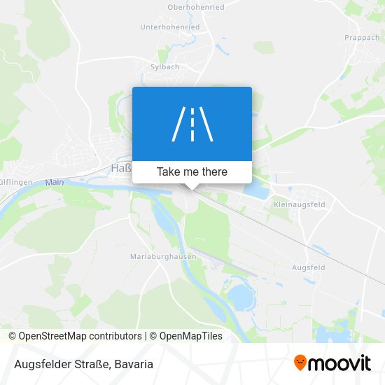 Augsfelder Straße map