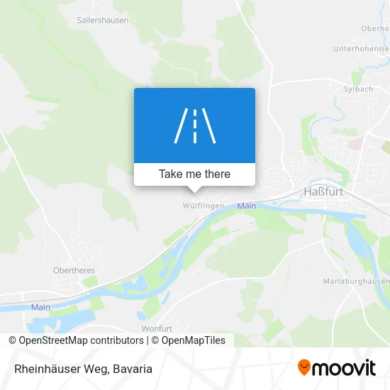 Карта Rheinhäuser Weg