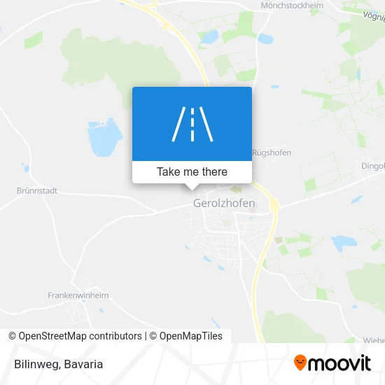 Карта Bilinweg