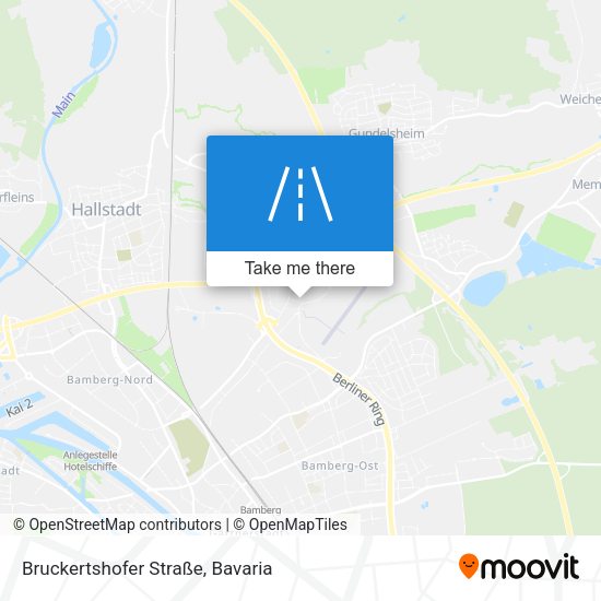 Bruckertshofer Straße map