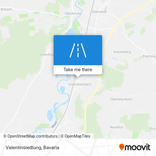 Карта Valentinsiedlung