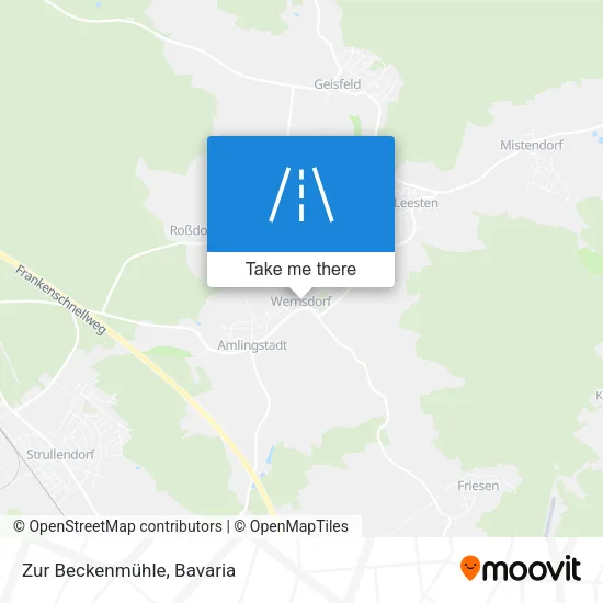 Карта Zur Beckenmühle