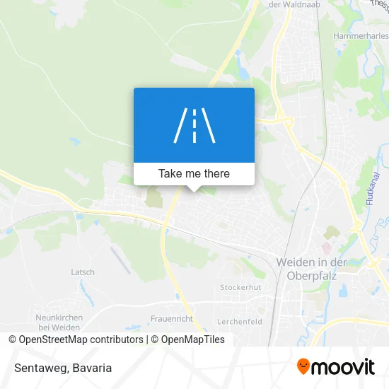 Карта Sentaweg