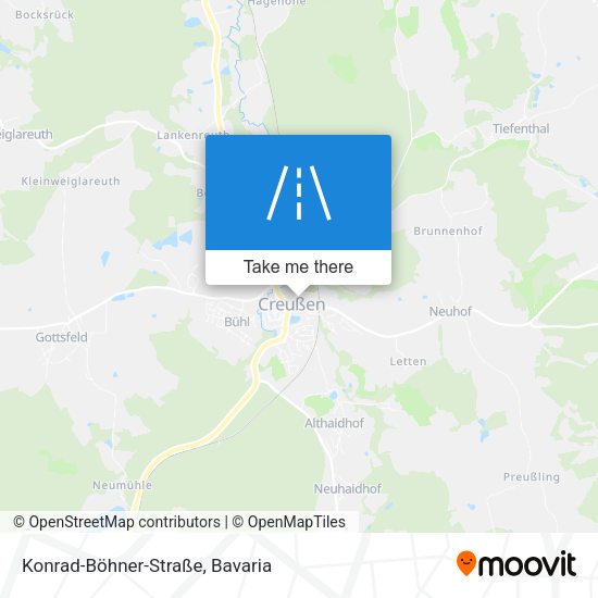 Konrad-Böhner-Straße map