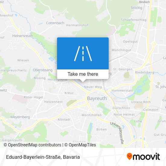 Eduard-Bayerlein-Straße map