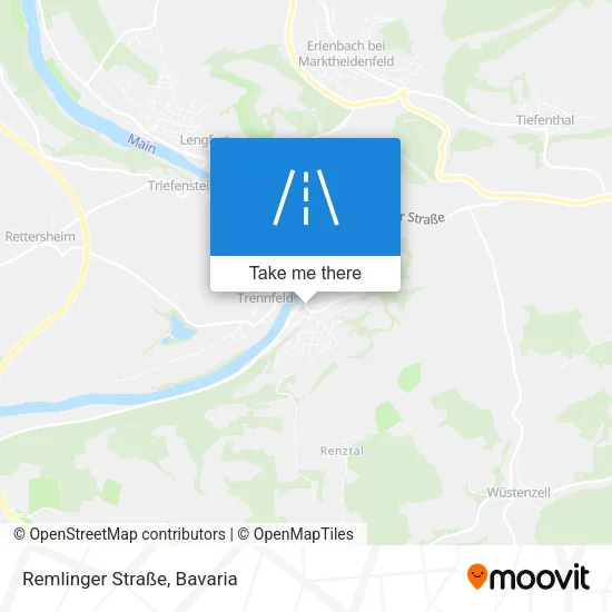 Карта Remlinger Straße