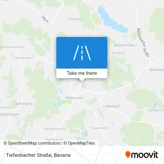 Tiefenbacher Straße map
