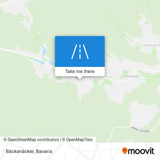 Bäckenäcker map