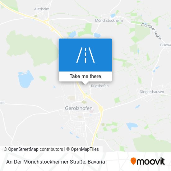 An Der Mönchstockheimer Straße map