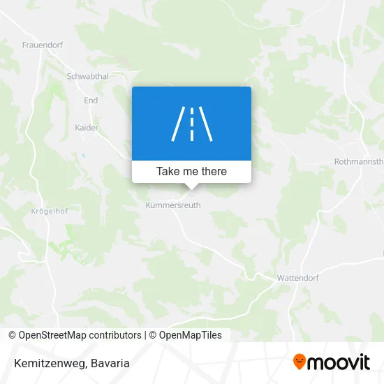 Карта Kemitzenweg