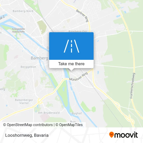 Карта Looshornweg