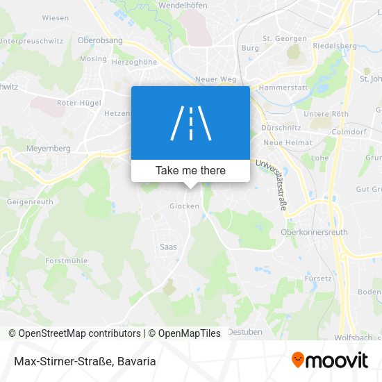 Max-Stirner-Straße map