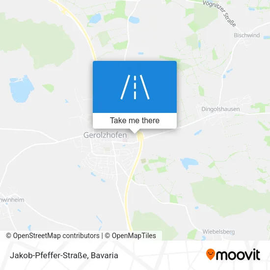 Карта Jakob-Pfeffer-Straße