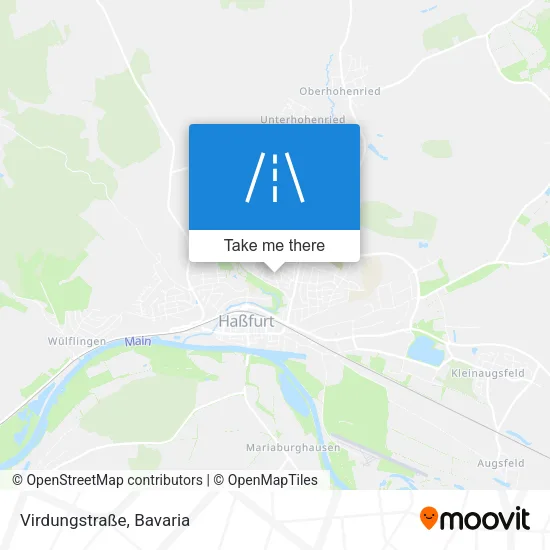 Карта Virdungstraße