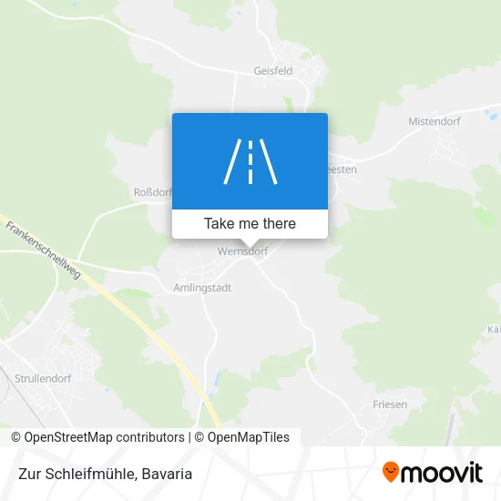 Карта Zur Schleifmühle