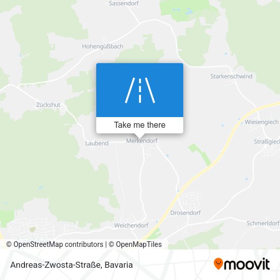 Andreas-Zwosta-Straße map