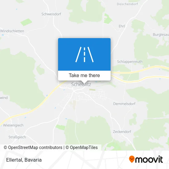 Карта Ellertal