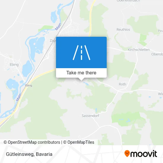 Gütleinsweg map